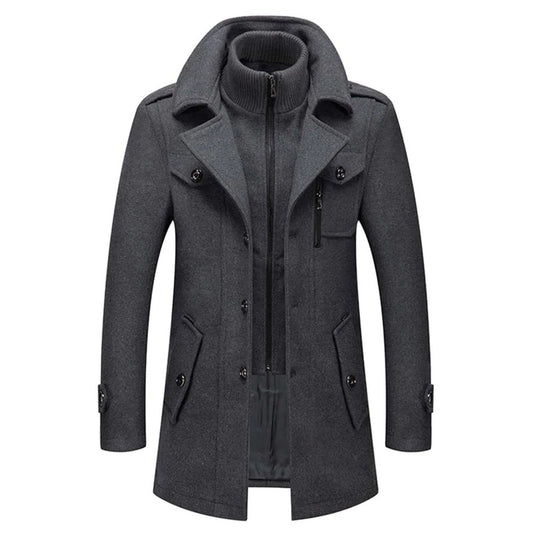 CÔME | MANTEAU DEUX PIÈCES STRUCTURÉ ÉLÉGANT