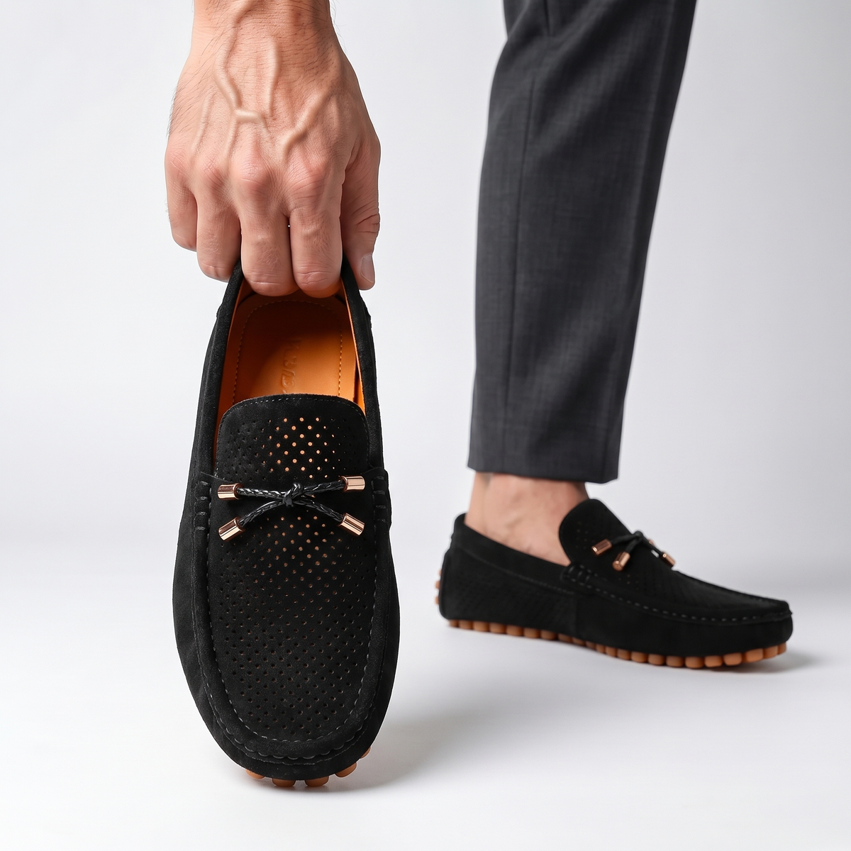 LAURENT | MOCASSINS DAIM