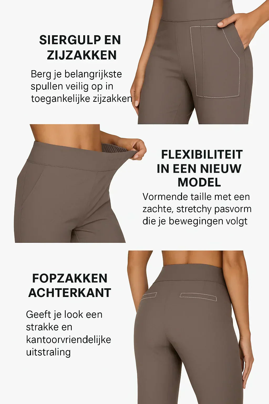 Emma | Pantalon Droit Chic Intemporel