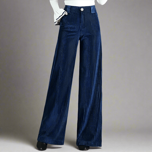 AURÉLIE | PANTALON TAILLE HAUTE ÉVASÉ