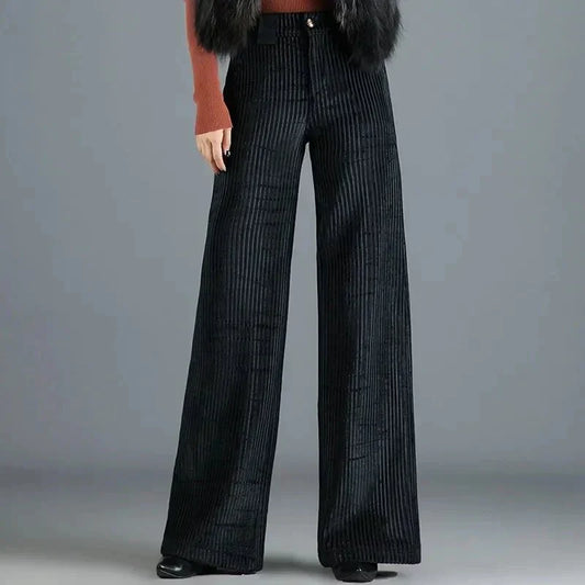 AURÉLIE | PANTALON TAILLE HAUTE ÉVASÉ