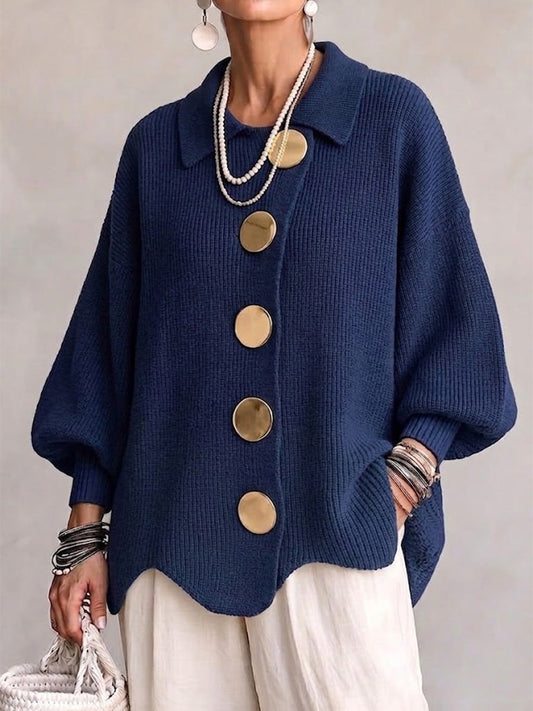 Cardigan Hortense Bleu Marine
