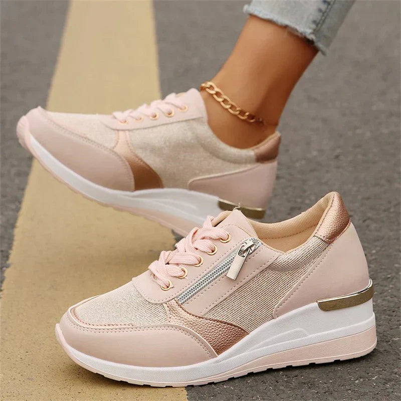 Margaux | Sneakers Légères Zip Latéral