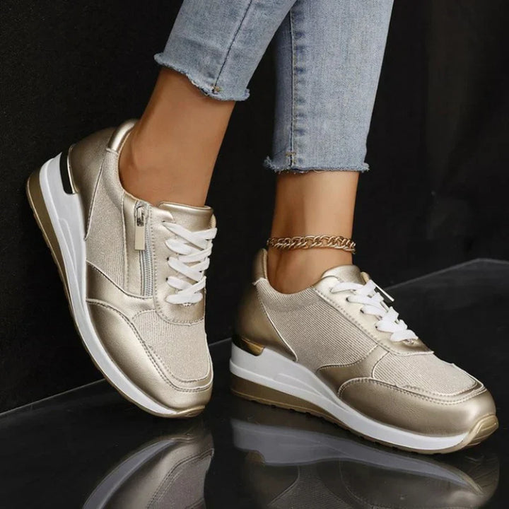 Margaux | Sneakers Légères Zip Latéral